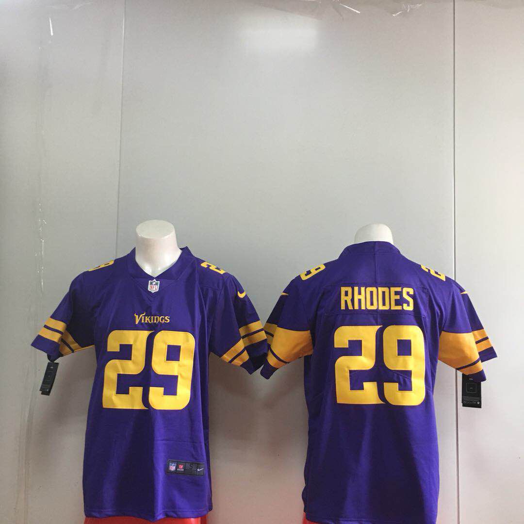 Men Minnesota Vikings #29 Rhodes Purple Nike Vapor Untouchable Limited NFL Jerseys->san francisco 49ers->NFL Jersey